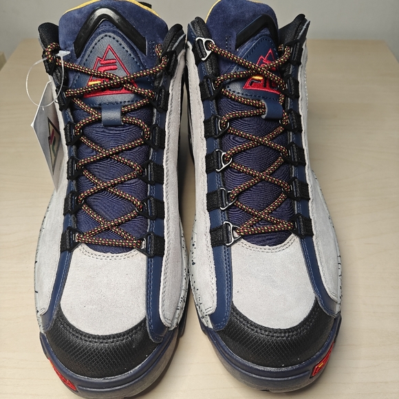 FILA GranHill 2 Outdoor Trail Sneakers New with Box Men’s Navy Grey - Picture 3 of 16